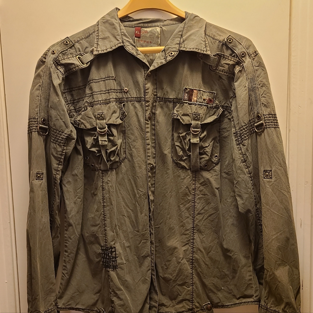 Dk. Gray long sleeve shirt